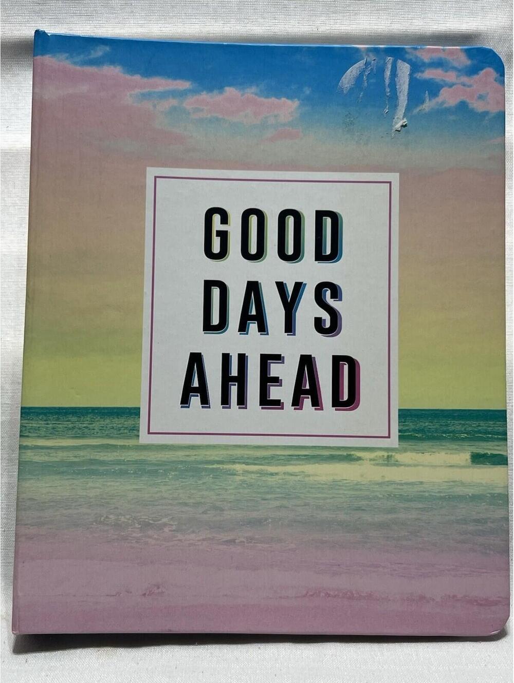12 Month Agenda-Good Days Ahead 83 Sheets/166 Pages/1 Sticker Sheet